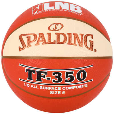Spalding basketbal LNB TF350 Oranje wit maat 5