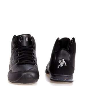 AND1 Basketbalschoen Mid Top Zwart zilver D1060MBBS