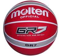 Molten Basketbal BGR7 Rood Zilver