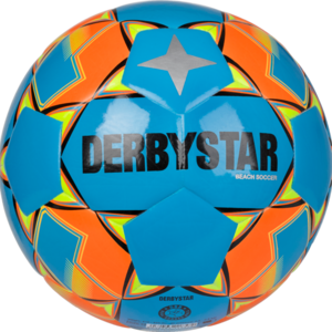 Derbystar Voetbal Street Soccer geel / blauw/ oranje V22 1547 maat 5