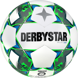 Derbystar Voetbal Brillant Light DB wit groen grijs 1033