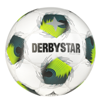 Derbystar Voetbal Brillant TT Wit groen geel V24 1450