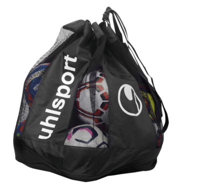 Uhlsport Ballenzak voor 12 ballen Zwart