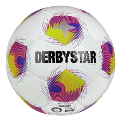 Derbystar Mini Voetbal Brillant Wit Goud Maat 1 V24