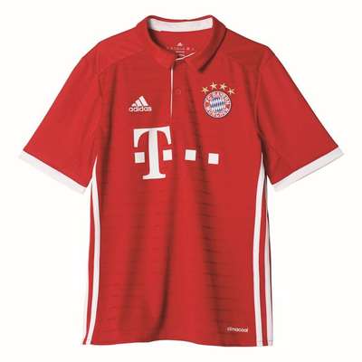 Adidas FC Bayern München Heim Kindertrikot 2016/17 Rot