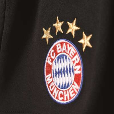 Adidas FC Bayern Away Short Youth 16/17 Schwarz