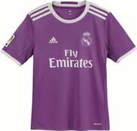 Adidas Real Madrid Auswärtstrikot Kids Lila