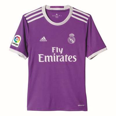 Adidas Real Madrid Auswärtstrikot Kids Lila