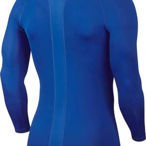 Nike Cool Compression Langarm Top Blau