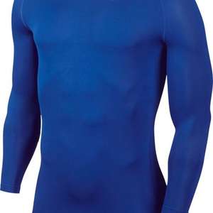 Nike Cool Compression Langarm Top Blau