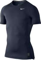Nike Cool Compression Kurzarm Top Dunkelblau