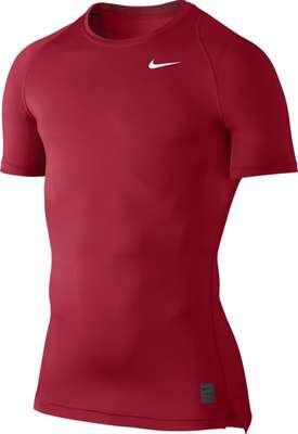 Nike Cool Compression Kurzarm Top Rot
