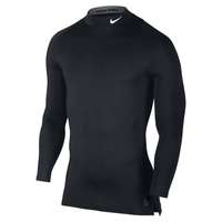 Nike Cool Compression LS Mock Top Schwarz