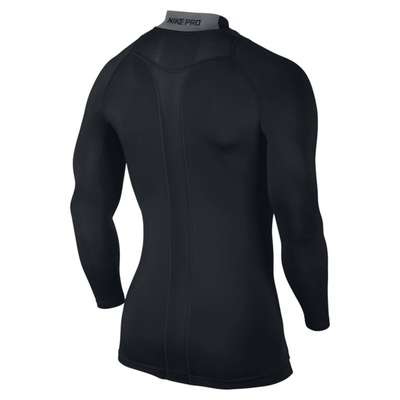 Nike Cool Compression LS Mock Top Schwarz