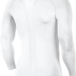 Nike Cool Compression LS Mock Top Weiß