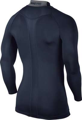 Nike Cool Compression LS Mock Top Dunkelblau