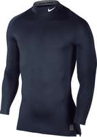 Nike Cool Compression LS Mock Top Dunkelblau