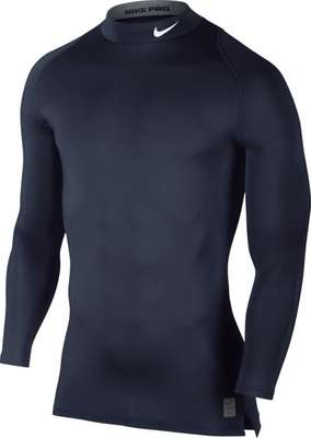 Nike Cool Compression LS Mock Top Dunkelblau