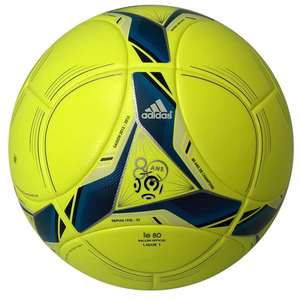 Adidas Voetbal Pro Ligue 1 Wedstrijdbal Geel/Blauw