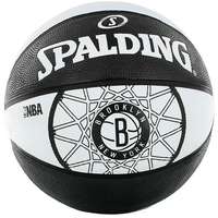 Spalding Teambal Brooklyn NETS Zwart/Grijs
