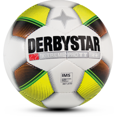 Derbystar Voetbal X-Treme TT wit/geel/oranje