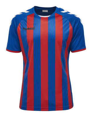 Hummel JERSEY 1/2 Core striped ss jersey