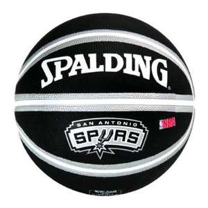 Spalding Basketbal Tony Parker NBA San Antonio Spurs zwart/silver
