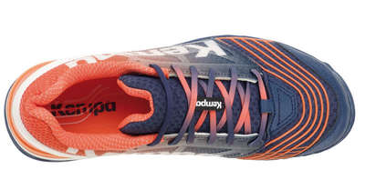 Kempa Schuhe Attack One blau orange weis