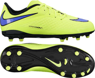 Nike jr hypervenom phelon fg kids volt | 599062-758
