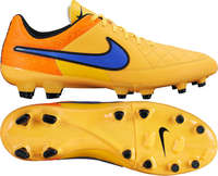 Nike tiempo genio leather fg orange | 631282-858