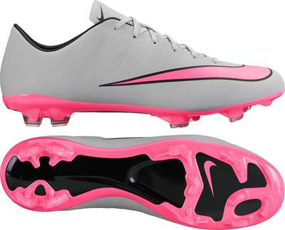 Nike mercurial veloce ii fg grau pink | 651618-060