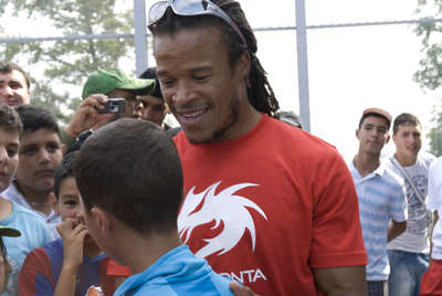 DERBYSTAR Monta Replica Streetball voetbal rose