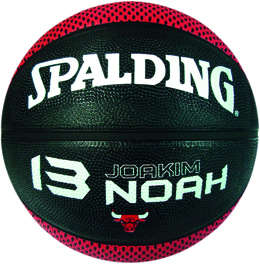 Spalding basketbal NBA Joakim Noah Rood/zwart
