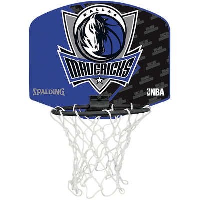 Spalding Miniboard Dallas Mavericks Blauw Zwart