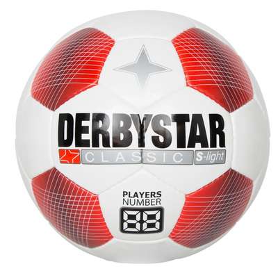 DerbyStar Classic S-light 300gr jeugd voetbal spidermotief