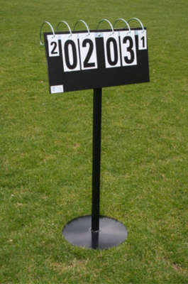 Scorebord op standaard