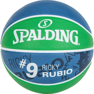Spalding Basketball NBA Ricky Rubio Grun/Navy
