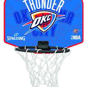 Spalding Miniboard Oklahoma City Thunder  Blauw 