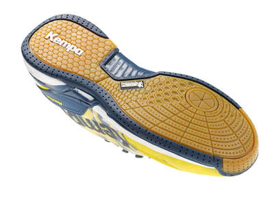 Kempa Schoenen Attack One gelb grau weis