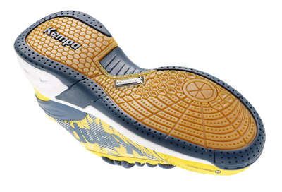 Kempa Schuhe Attack Junior gelb grau weis