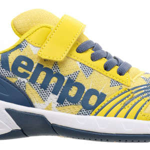 Kempa Schuhe Attack Junior gelb grau weis