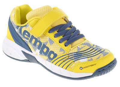 Kempa Schuhe Attack Junior gelb grau weis