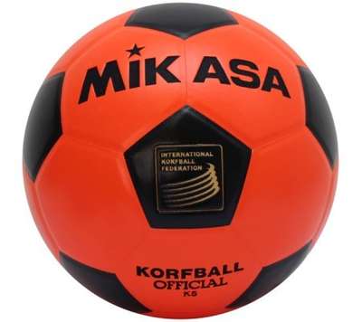 Mikasa K5 Korfbal Oranje Zwart