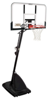 Spalding Portable Basketbal System  NBA Gold Polycarbonate