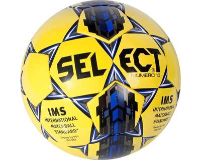 Select Voetbal Numero 10 Geel