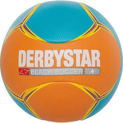 Derbystar Voetbal Beach Soccer oranje/blauw/geel