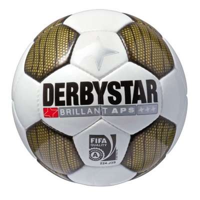Derbystar Voetbal Brillant APS wit/gold Snake Skin